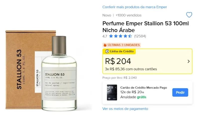 Perfume Stallion 53 - Nicho Árabe - Foto 3