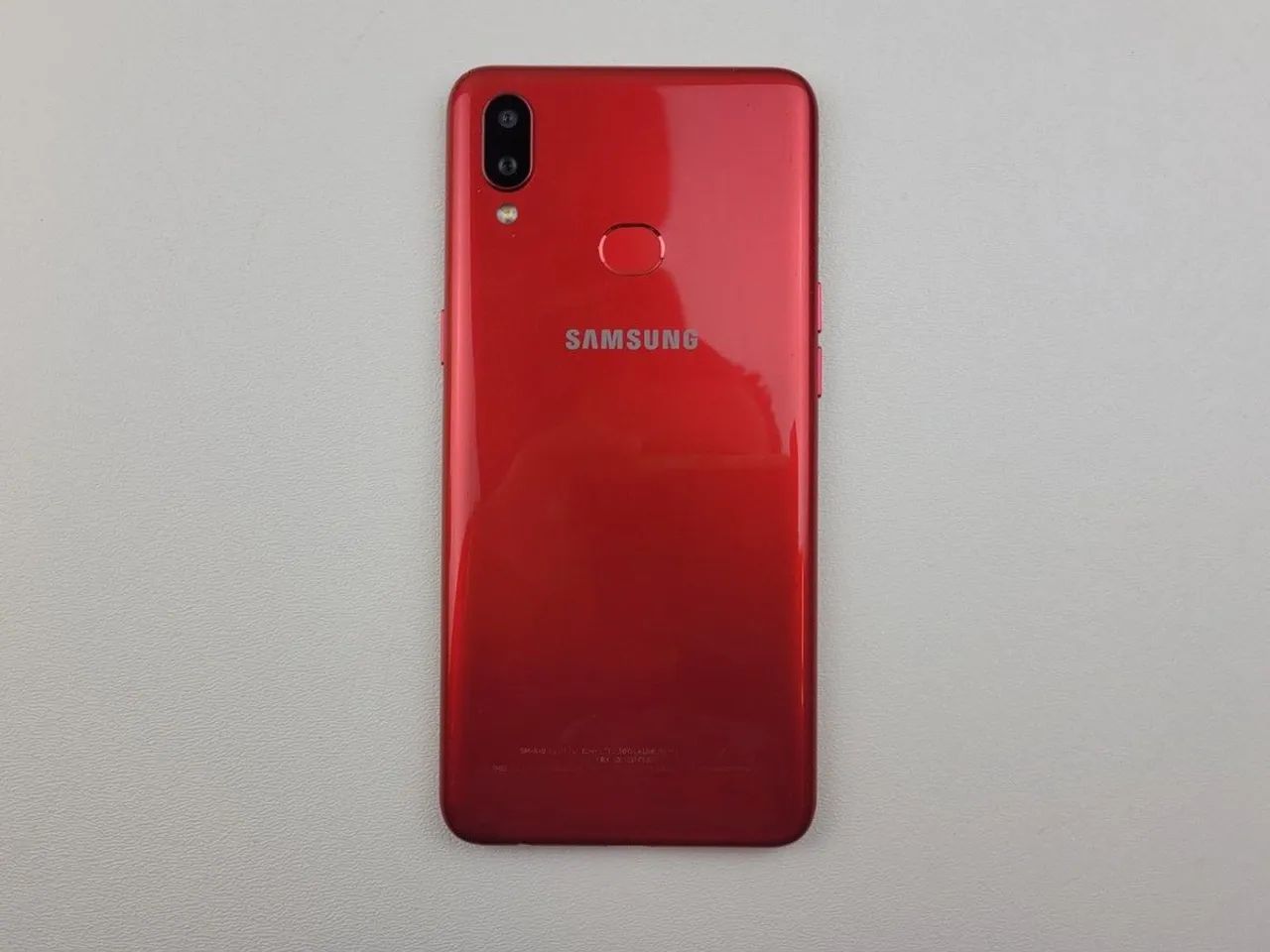 Galaxy a10s vermelho 