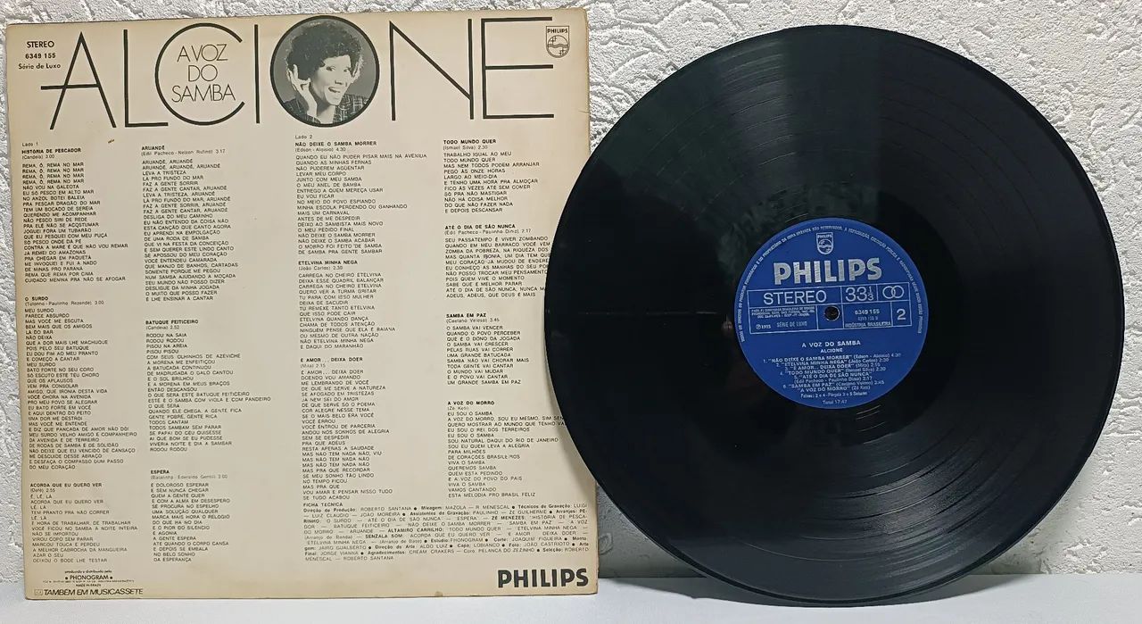 Alcione A voz do samba lp  - Foto 2