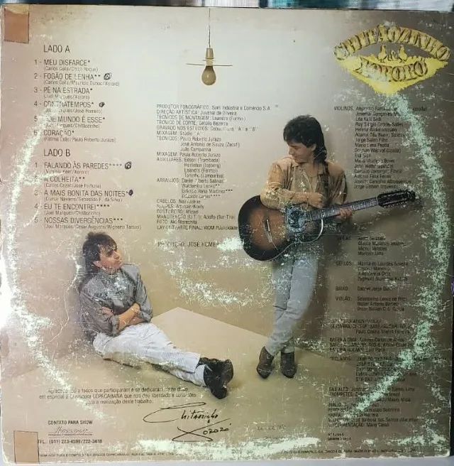 4 LPs Chitãozinho e Xororó (1986 / Copacabana) - Foto 5