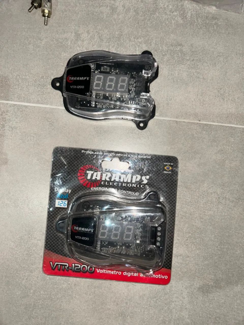 2x Voltímetro Digital Taramps VTR-1200