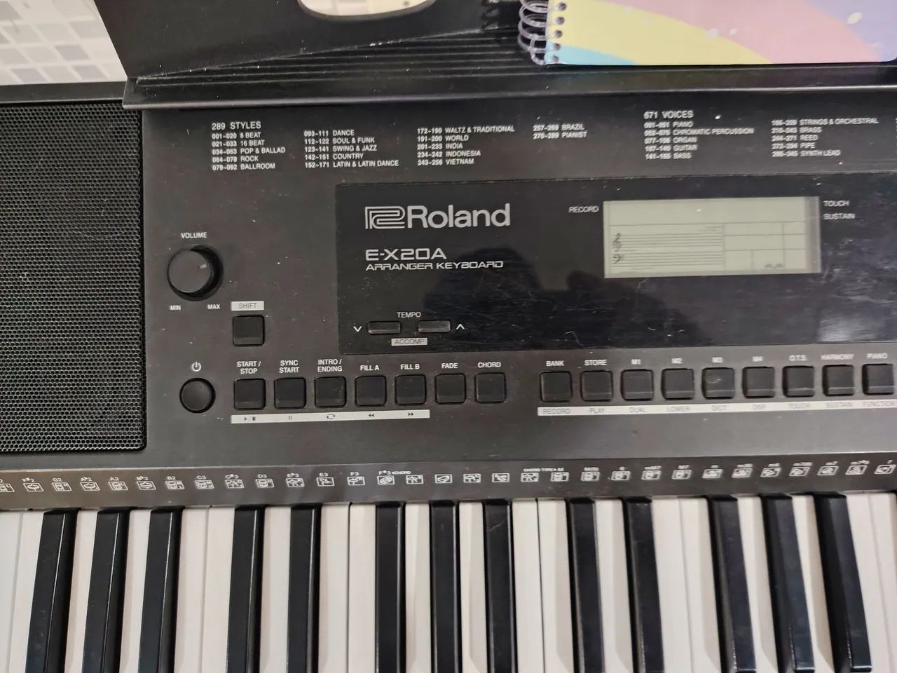Teclado Arranjador Roland ex20A   - Foto 2