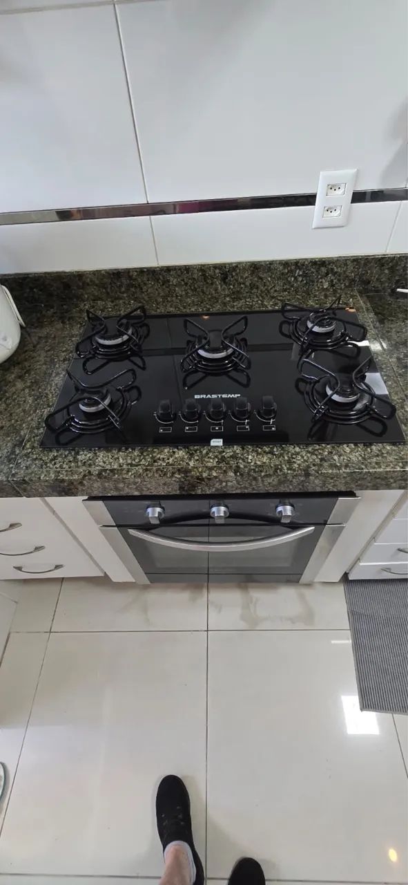 Cooktop Brastemp 5 bocas a gás - Foto 2