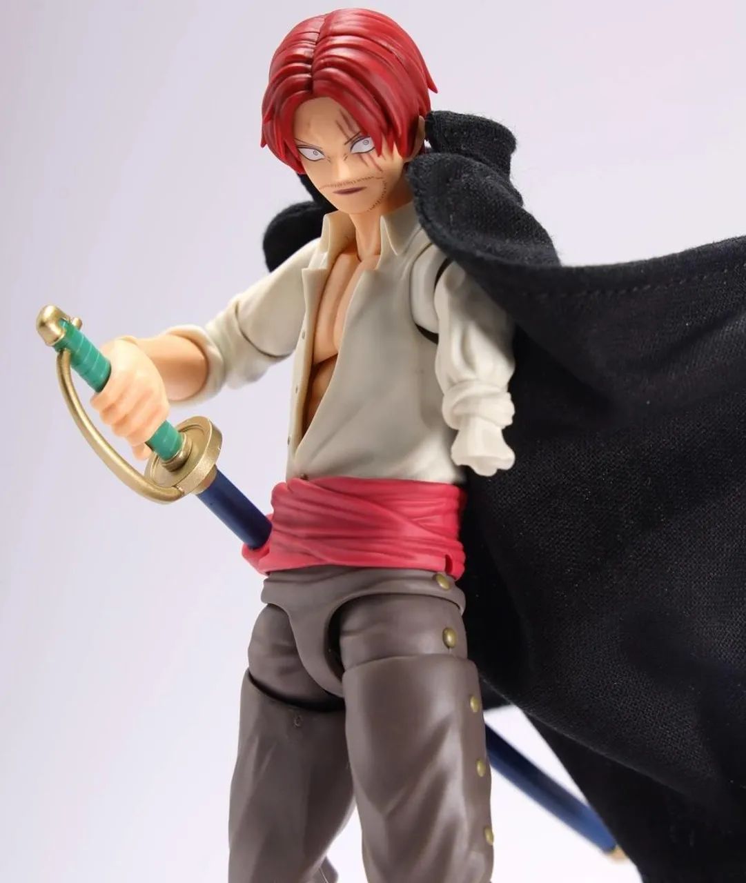 Shanks & Monkey D. Luffy Childhood - One Piece - S.H.Figuarts Bandai - NOVO<br><br> - Foto 2
