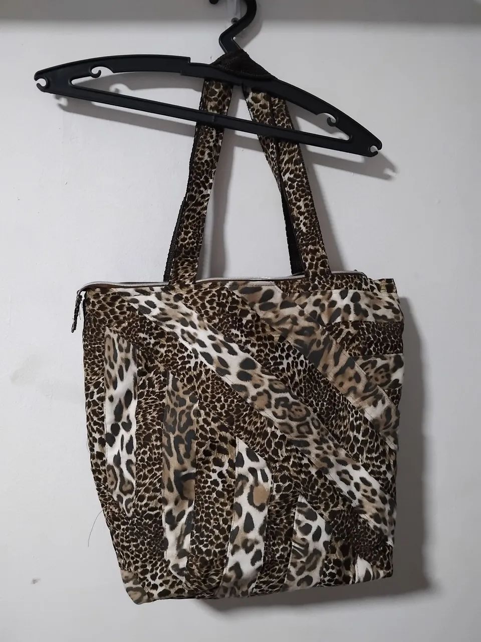 Bolsas em crochê e tecido - Foto 3