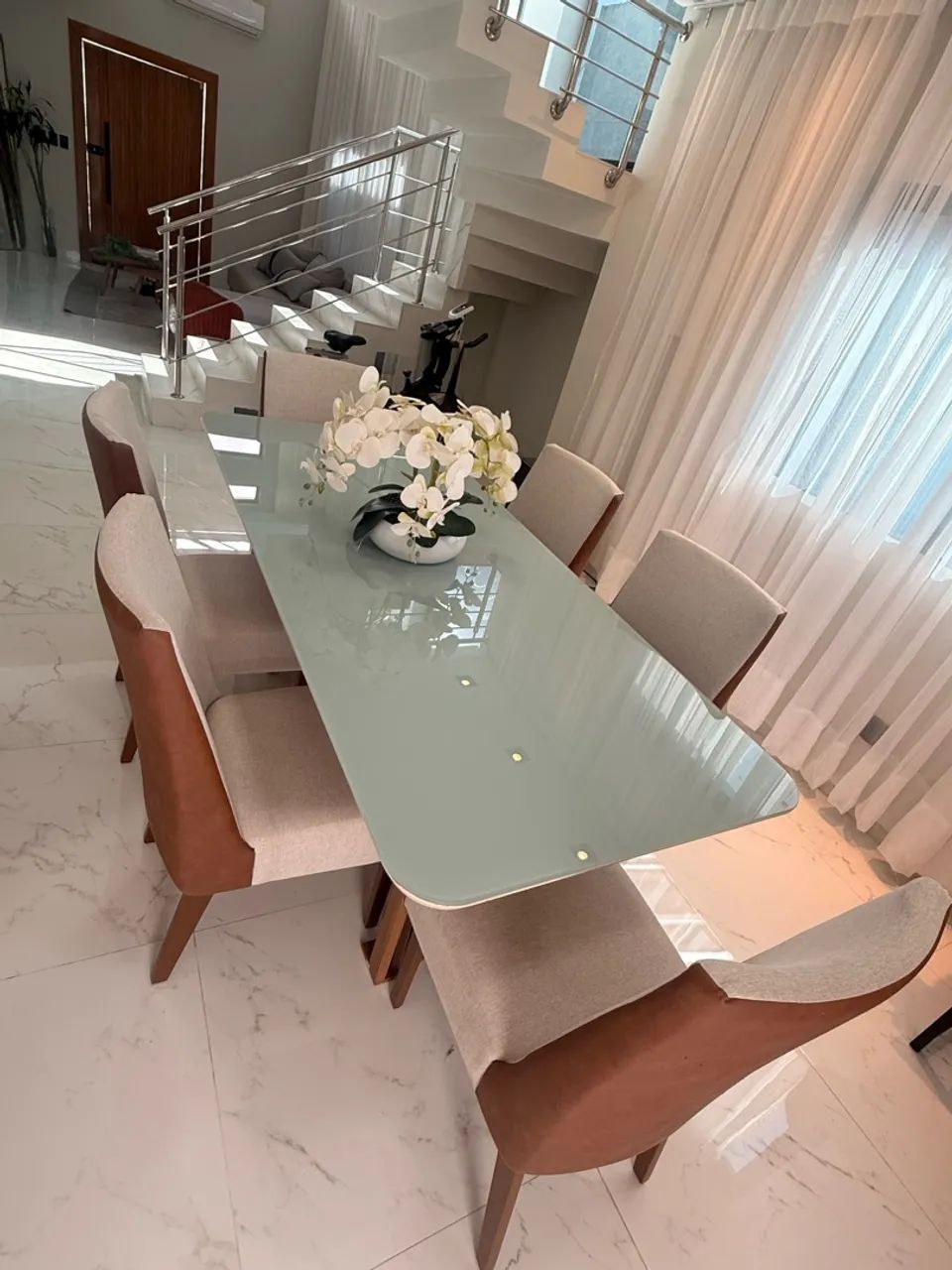 Jogo de cadeira sem a mesa  - Foto 5