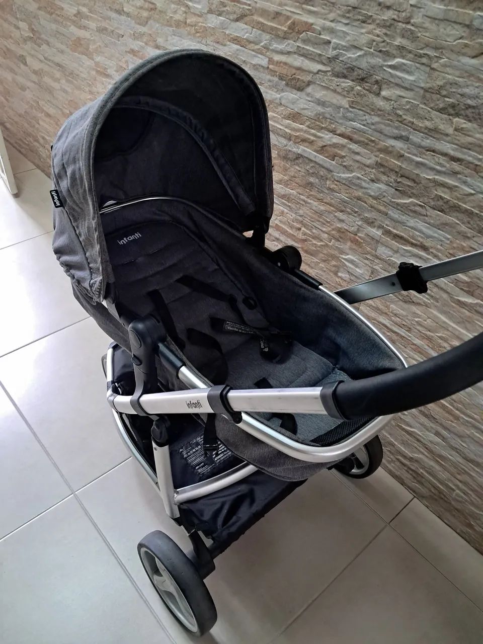 Carrinho de bebê 3x1  - Foto 3