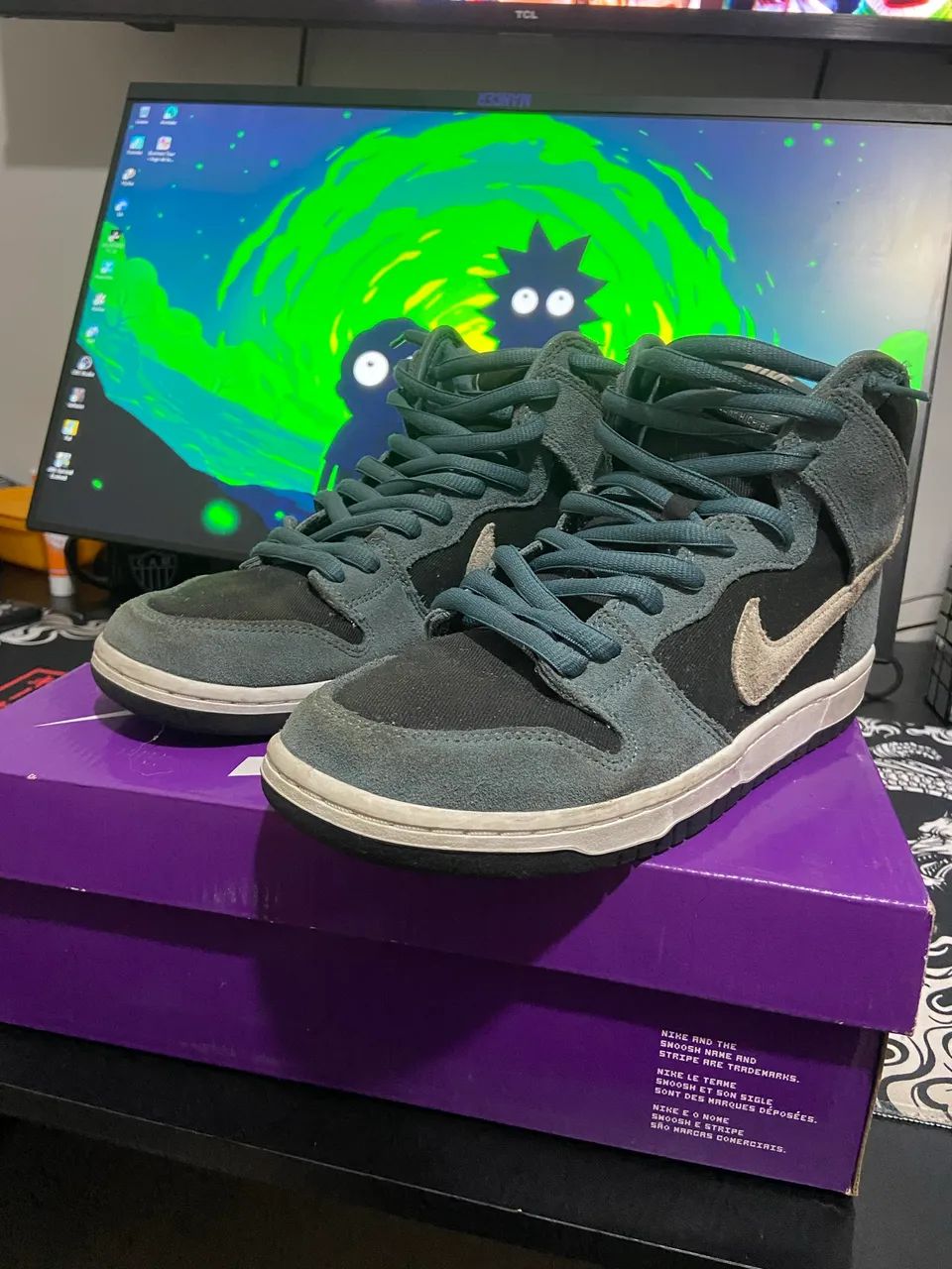Nike Sb dunk high pro, tamanho 41 - Foto 4