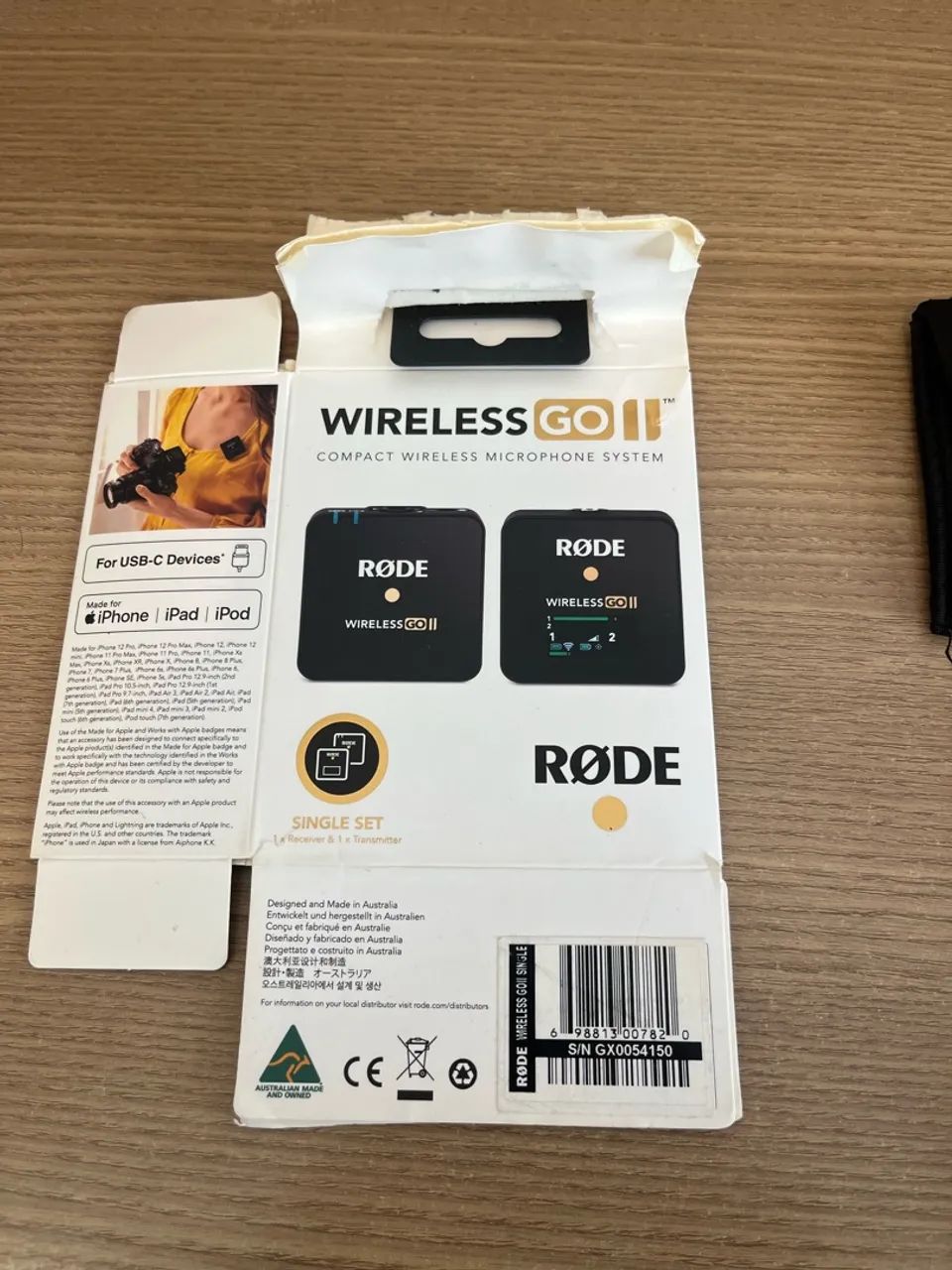 Microfone RODE Wireless GO 2 II com 1 Canal - Foto 2