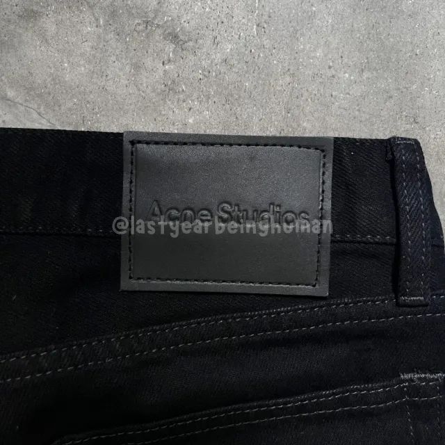 calça acne studios 2010m regular fit jeans - Foto 5