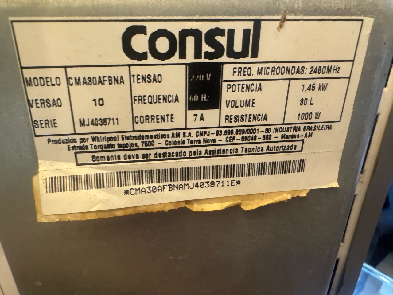 Microondas espelhado cônsul 30L - Foto 2