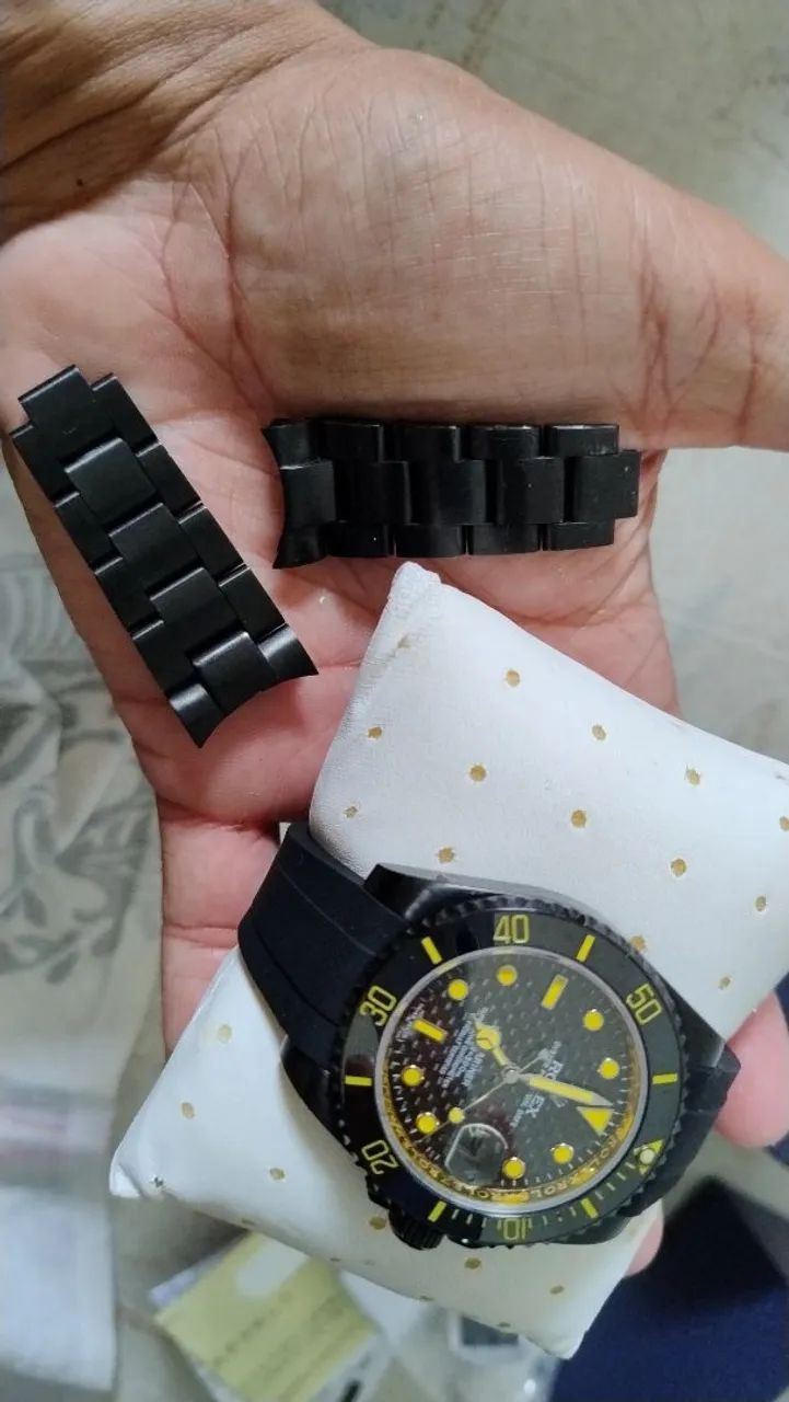 Relógio Submariner Rolex Primeira linha automático AAA - Foto 4