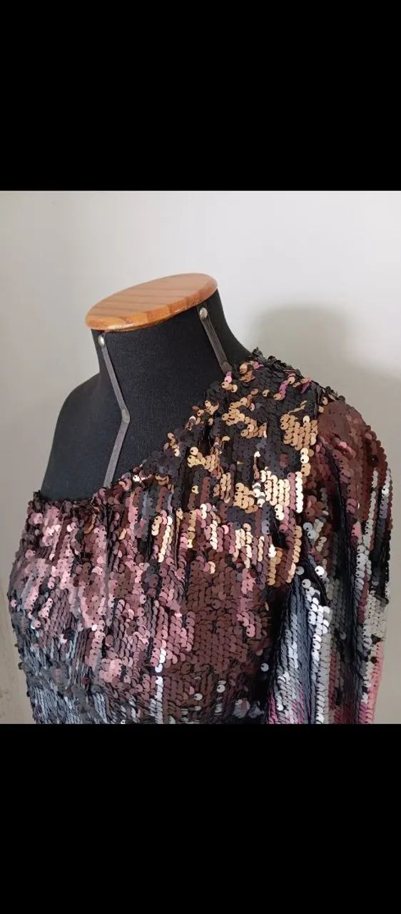 Vestido paetê NOVO - Foto 2