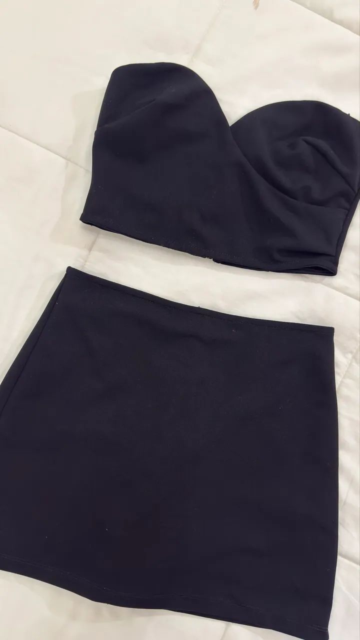 Conjunto Festa Preto | Novo
