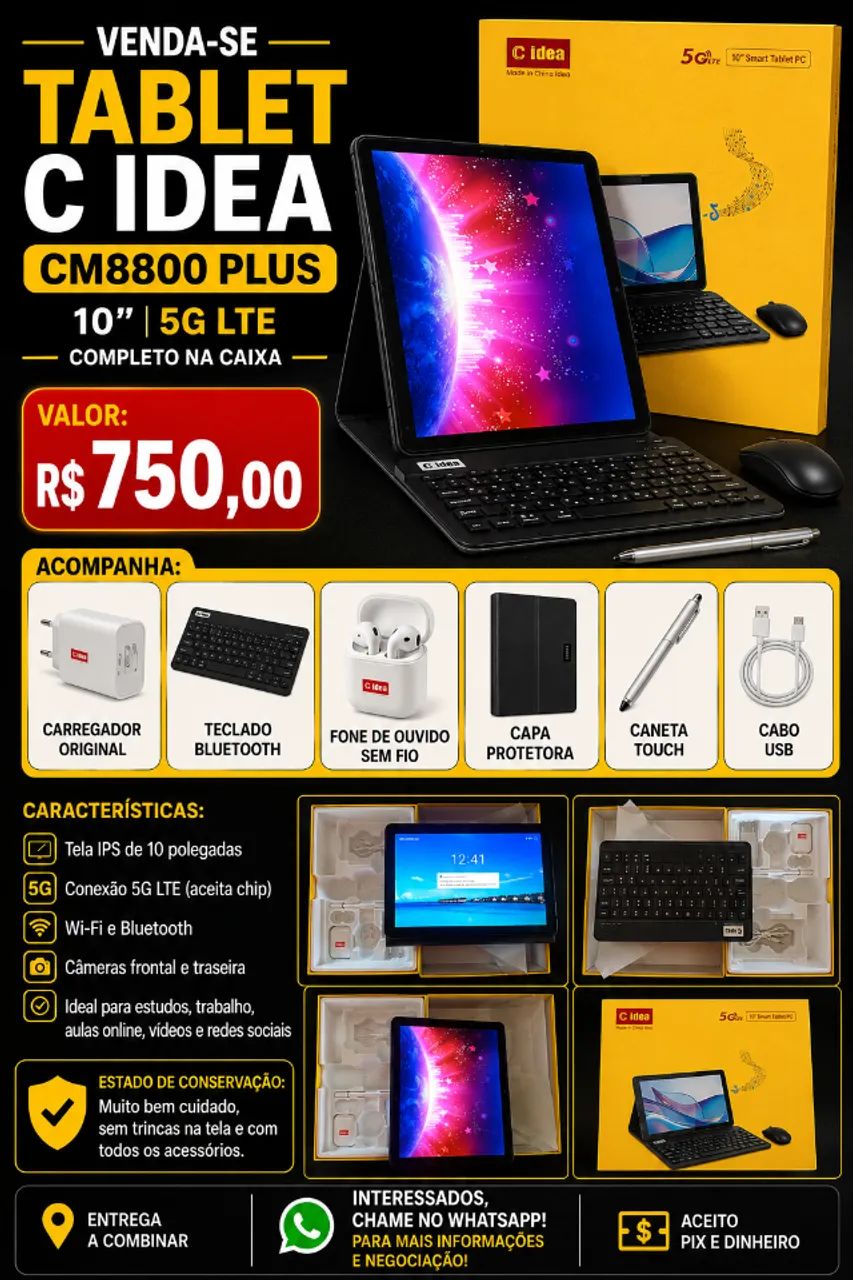 TABLET C Idea CM8800 Plus 10" 5G - Foto 4