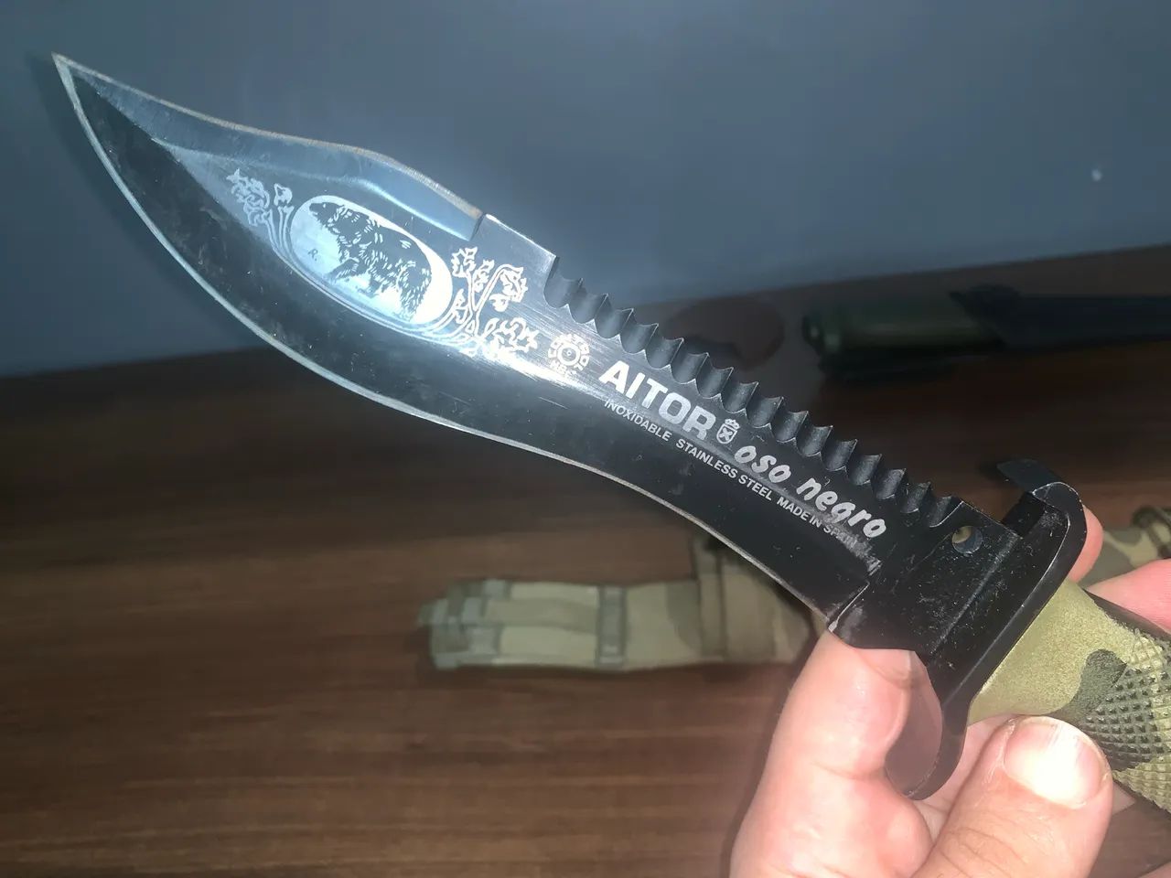 Faca Aitor Oso Negro Camo - Foto 4