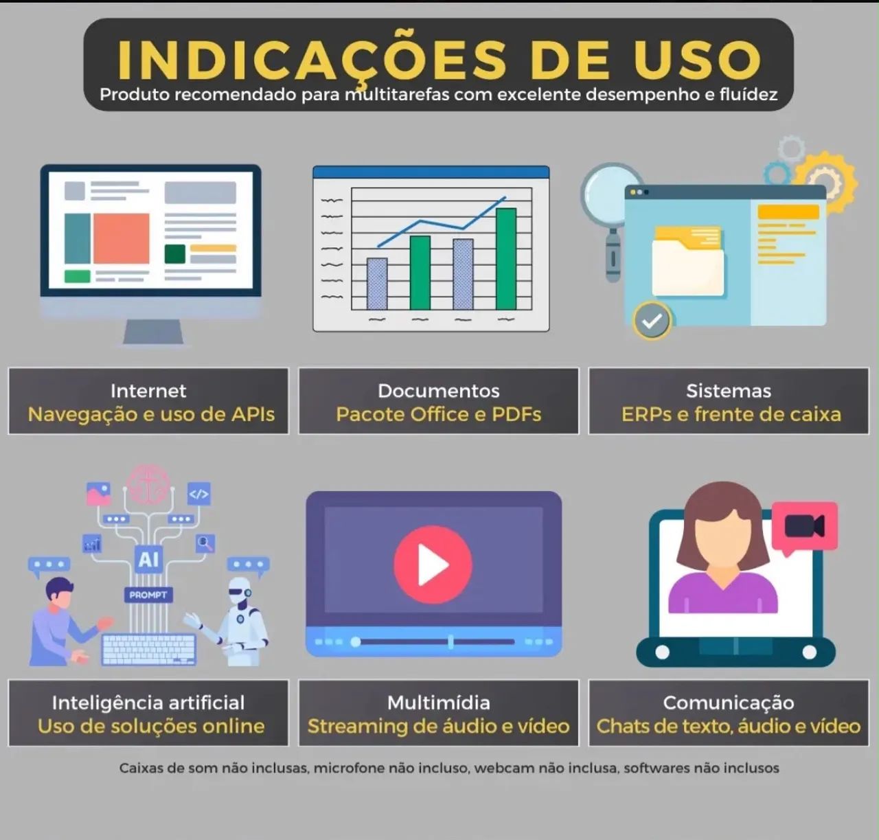 Computador SUPER NOVO  - Foto 2