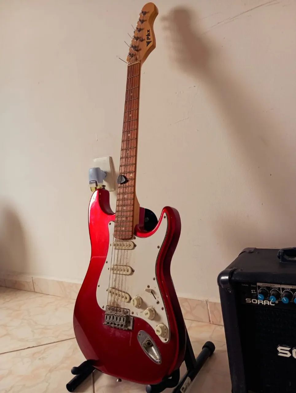 Guitarra e caixa amplificadora - Foto 4