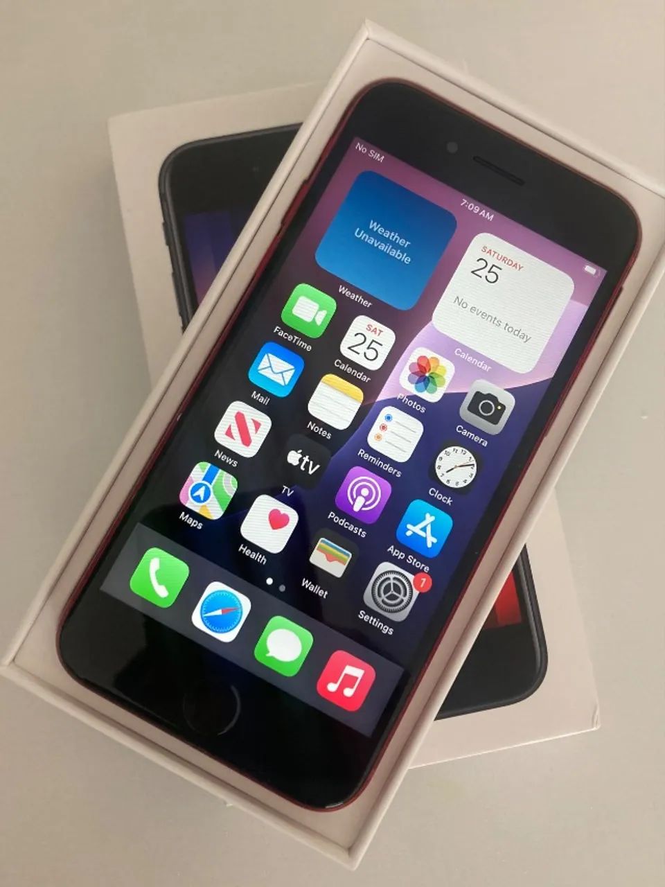 iPhone SE 2020 Vermelho 64gb - Foto 3