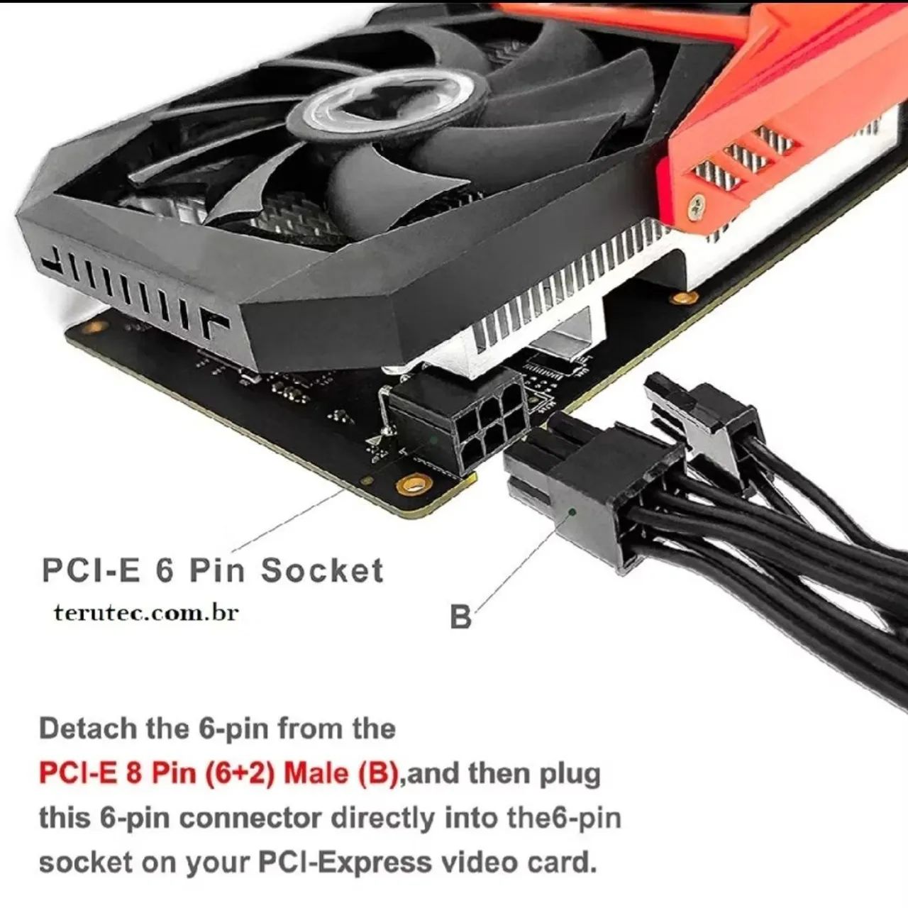 Cabo PCI-e - Foto 4