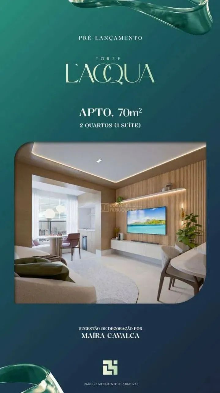 Torre Lacqua - Umarizal - Venda - Apartamento de 70 m² por R$ 836.345 - Umarizal - Belém/P - Foto 6