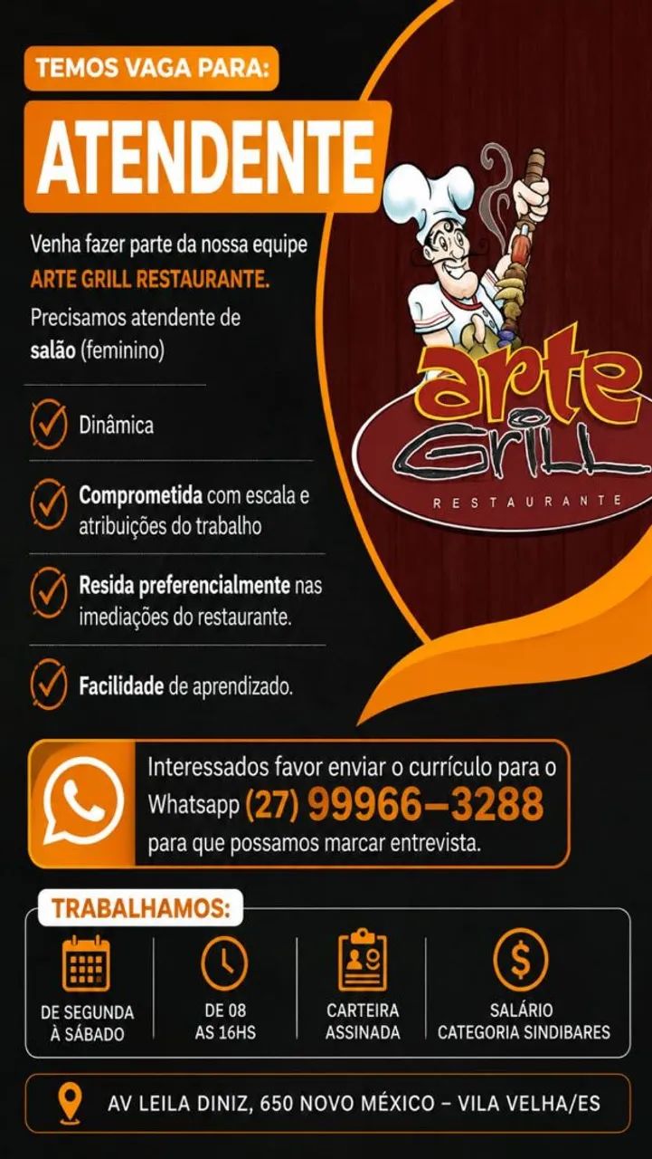Vaga para atendente  - Foto 2