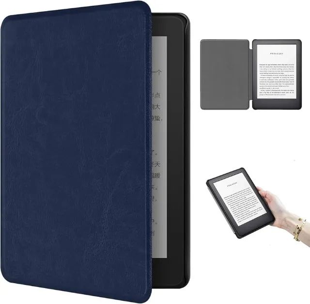 新品未開封　名器　Amazon Kindle Voyage 第7世代 Leitor Amazon Kindle 7 Geração semi novo + capa original azul