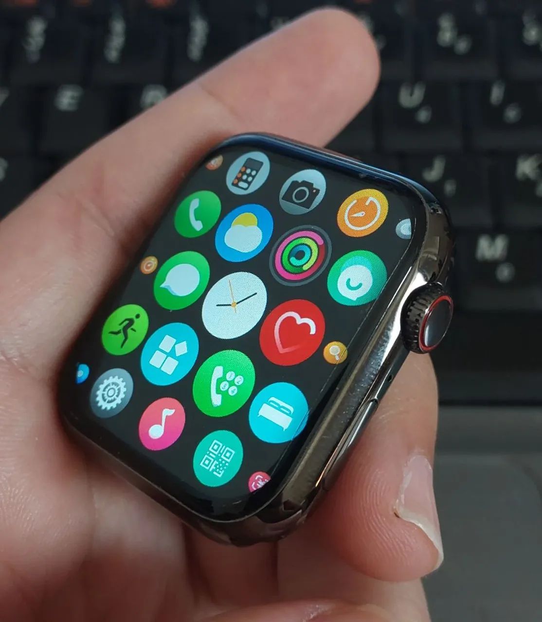 Smartwatch Microwear W58 Inox 45mm Novo