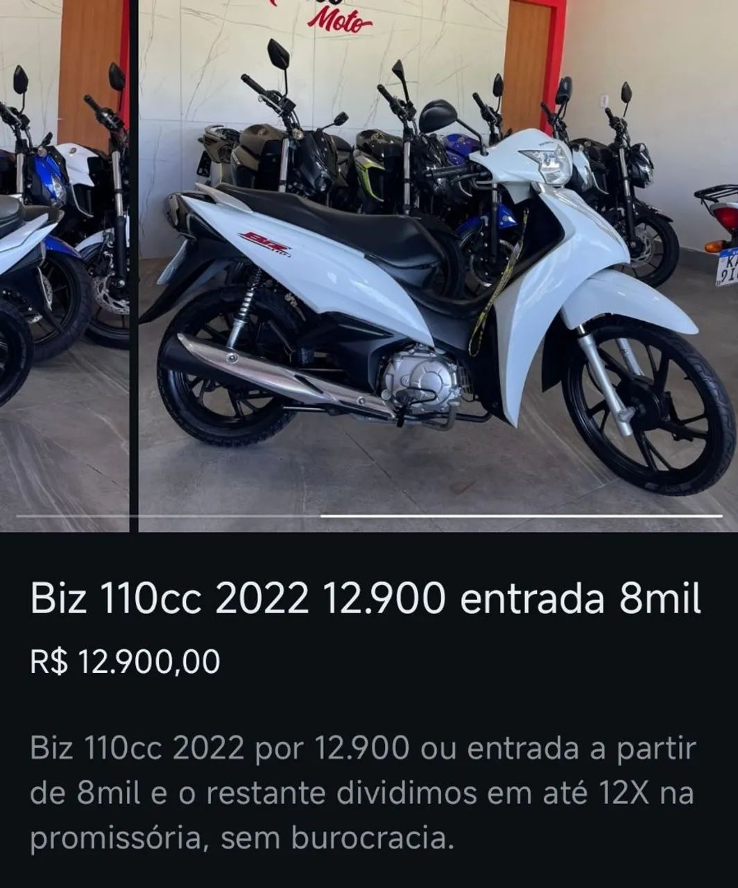 Motos com entrada+promissórias, vários modelos  - Foto 3