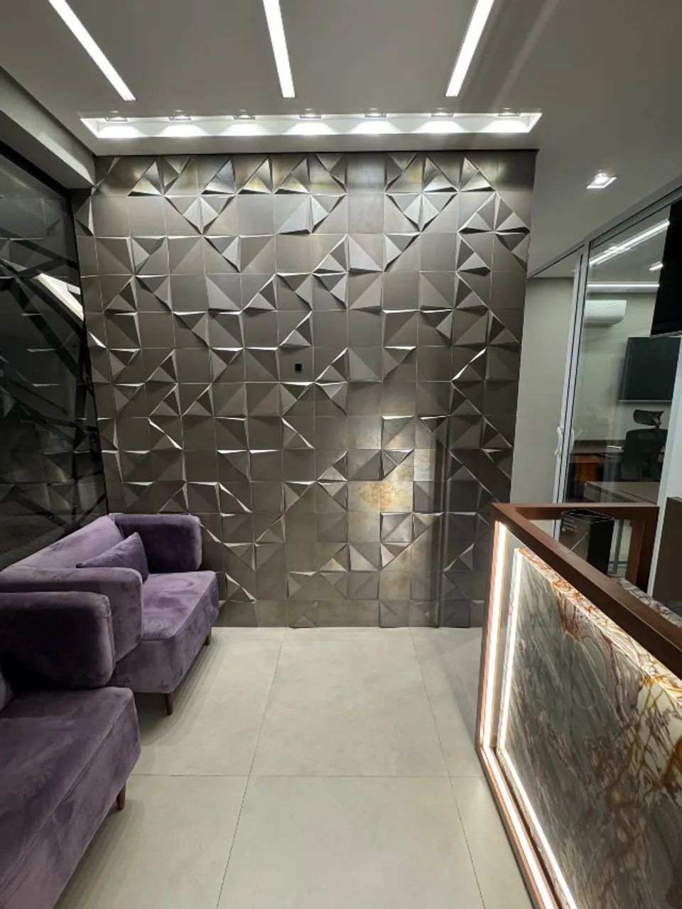 Escritório completo em ponto alugado 64m² - Foto 2