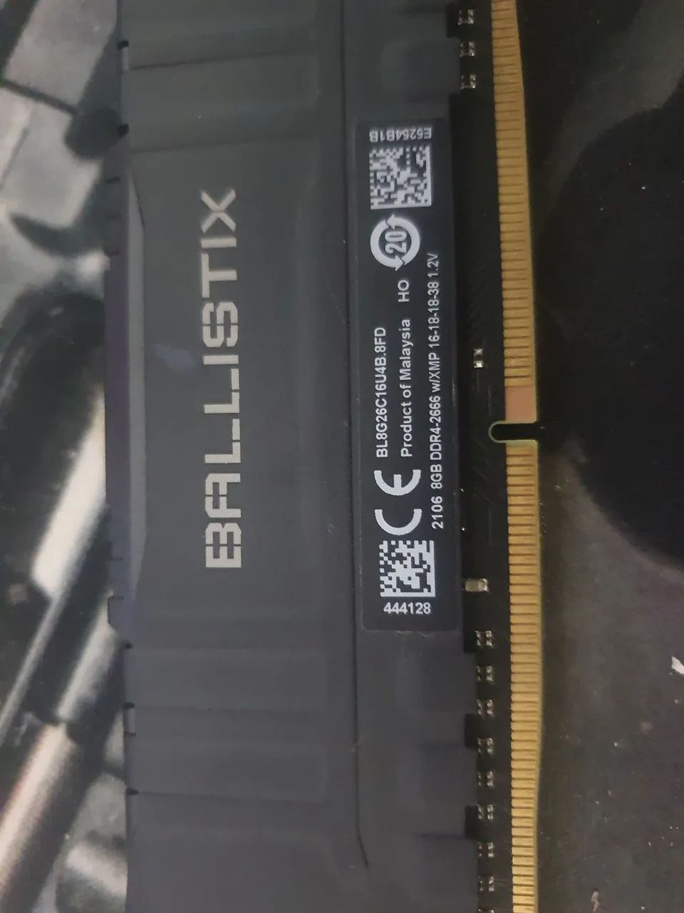 Memoria ram ballistix 8gb 2666