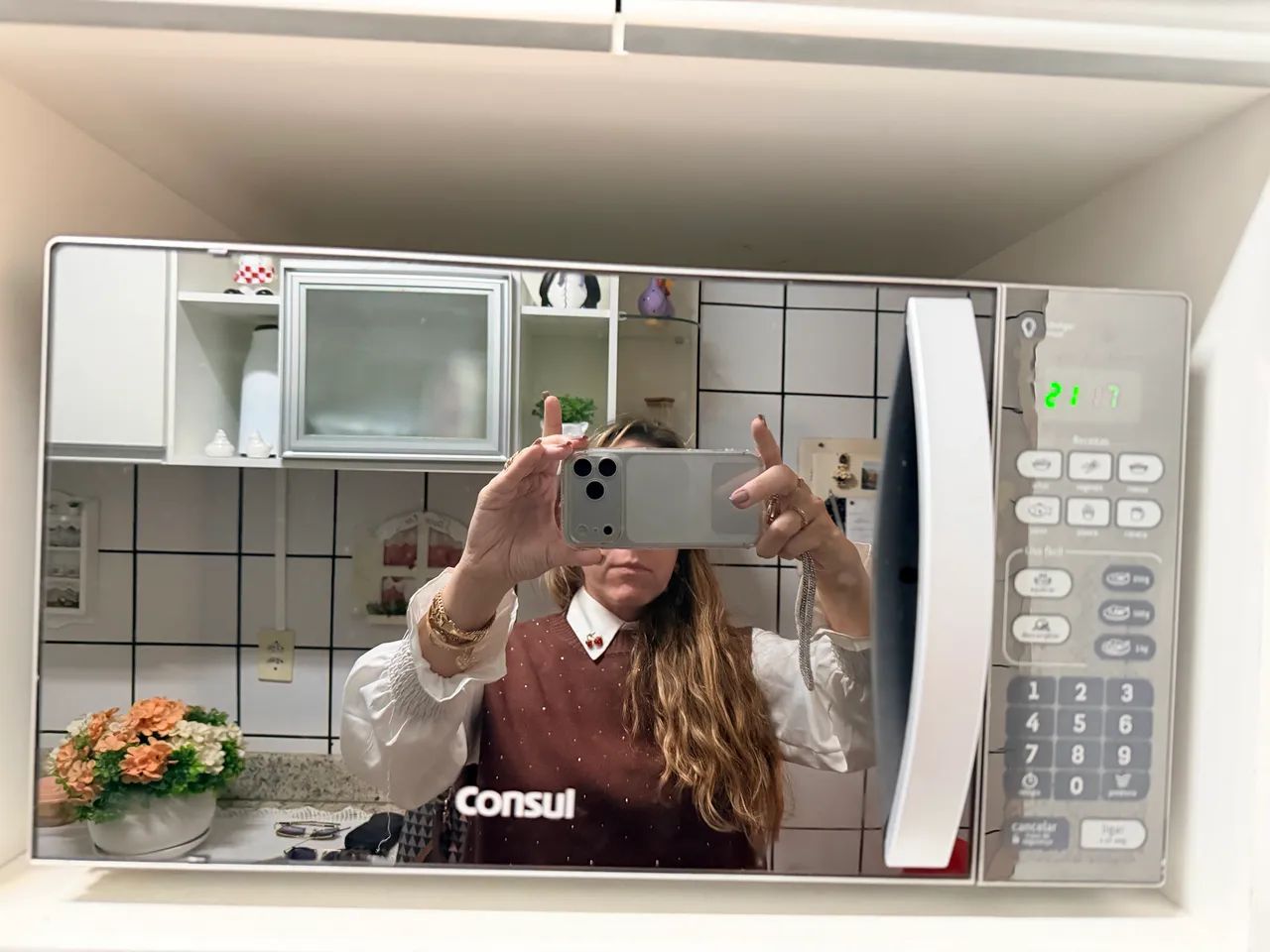 Microondas cônsul 20 litros espelhado - Foto 5