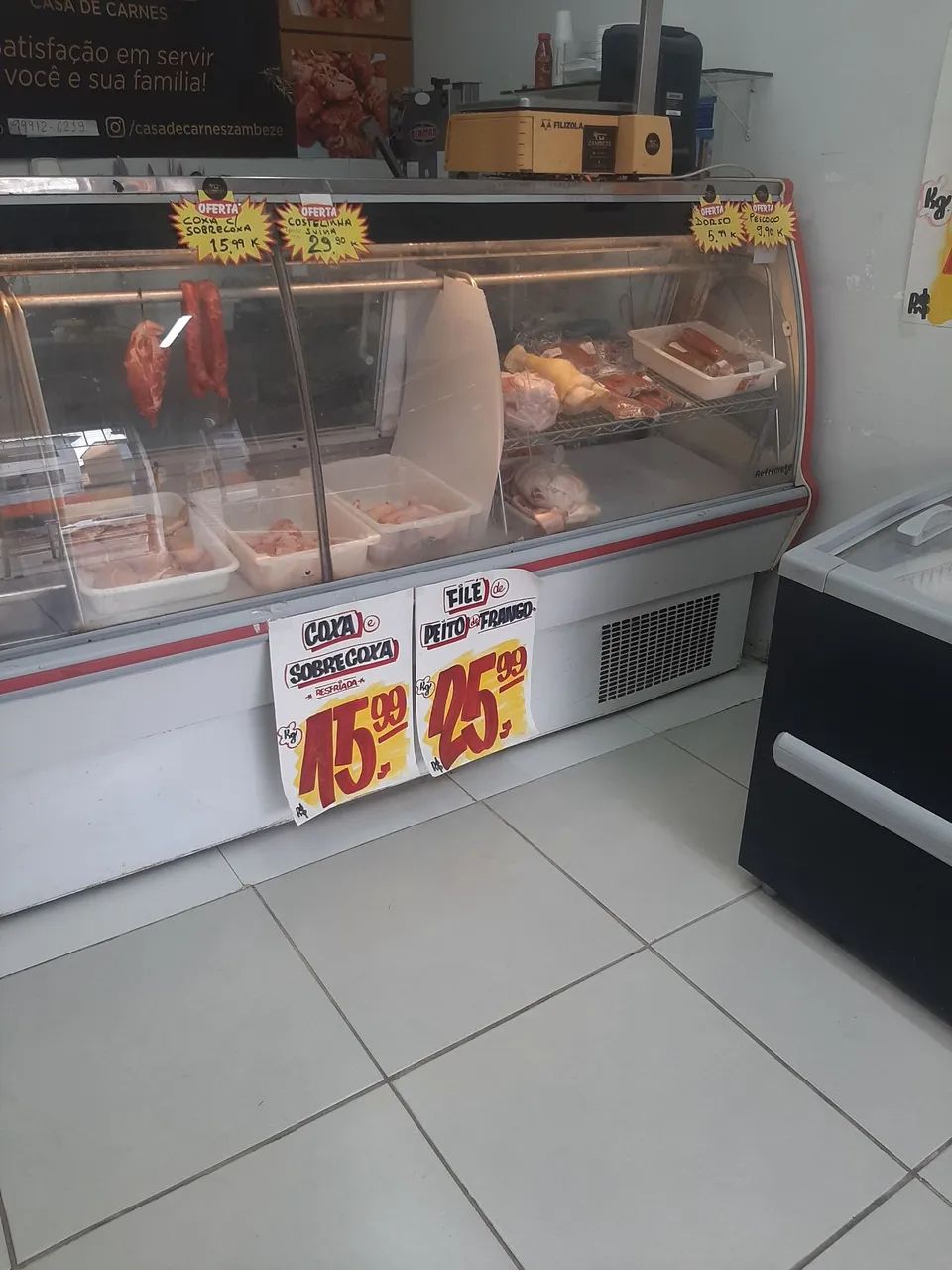 Balcão para açougue refrimate 3 m