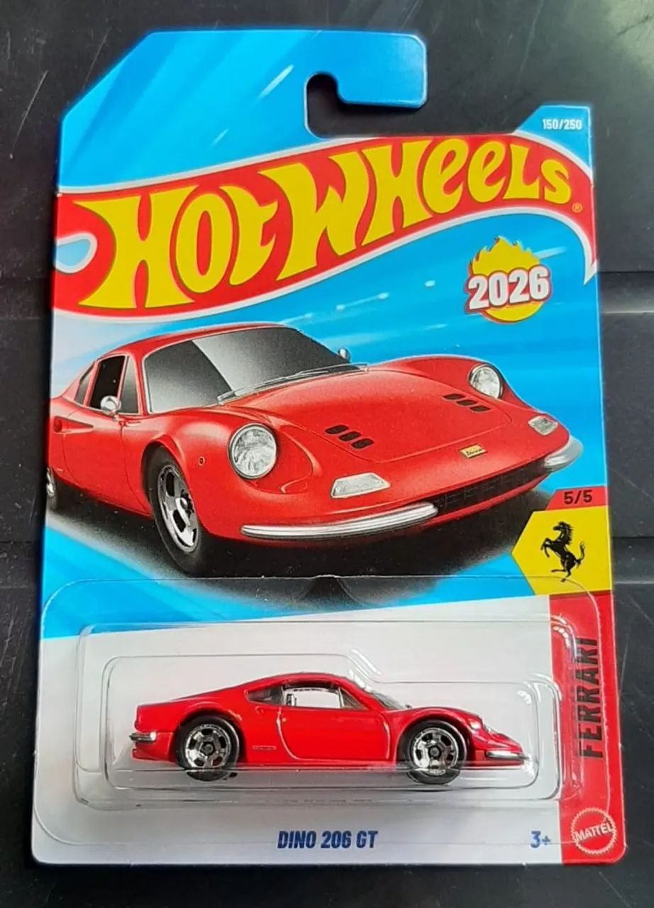 Hot Wheels Ferrari Dino 206 GT