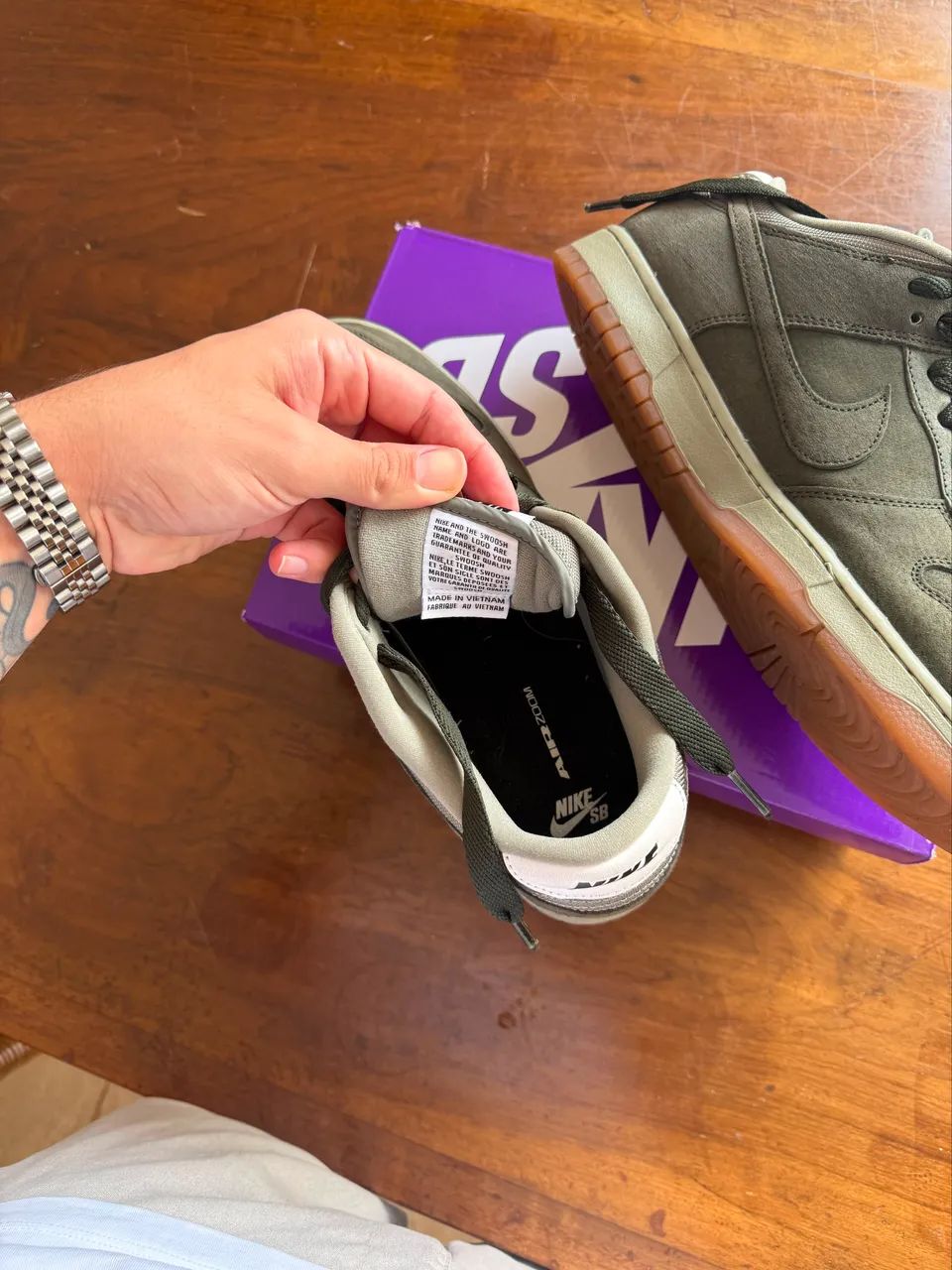 Nike SB Dunk Low Pro B 44BR - Foto 4