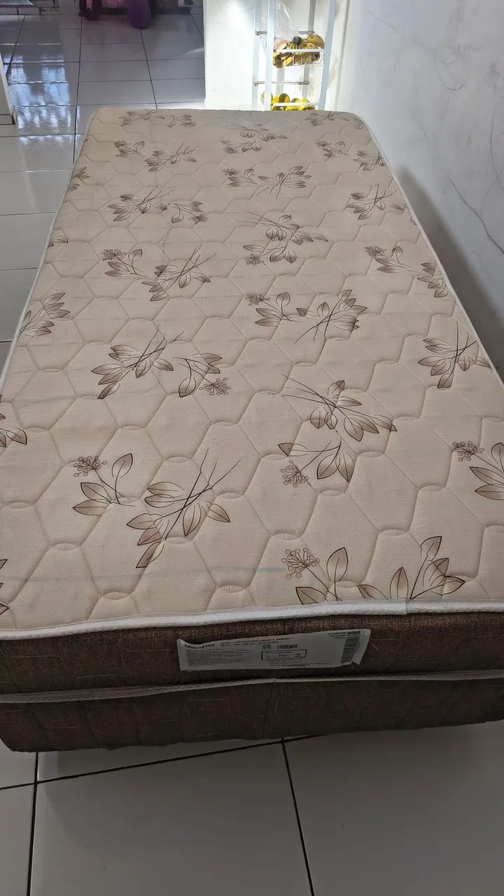 Cama box solteiro molas ensacadas  - Foto 2