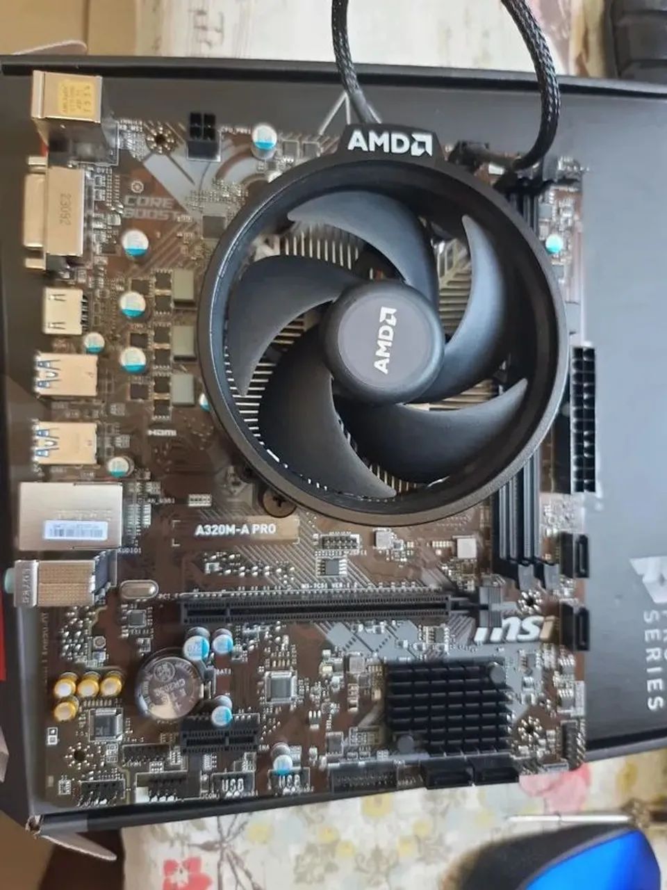 Kit Ryzen 3 2200g 8gb ram