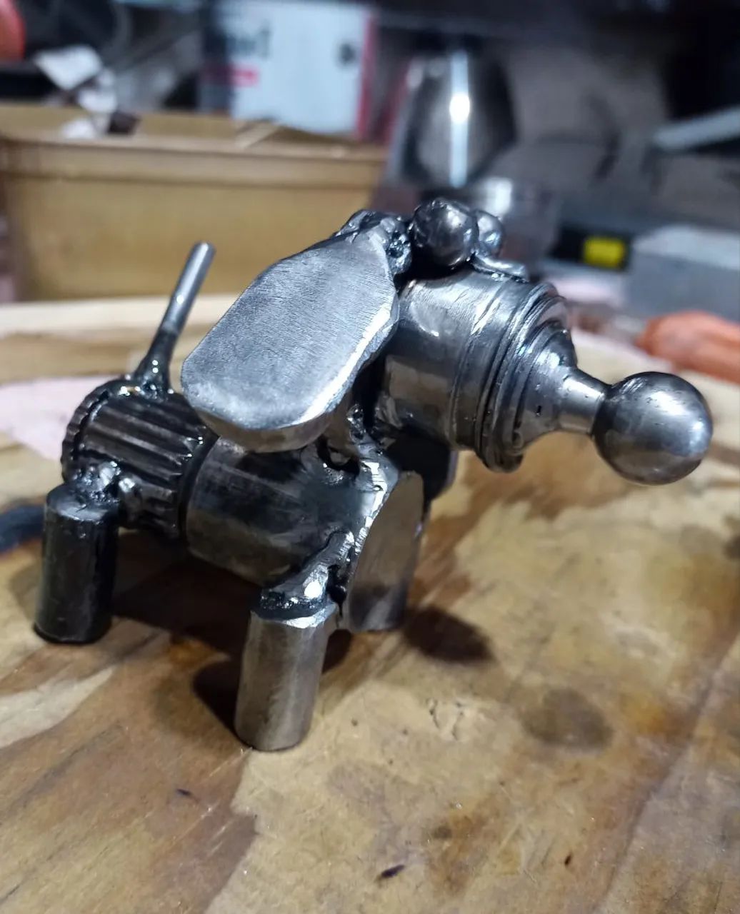 Pets miniaturas em metal -Arte rústca - Foto 3