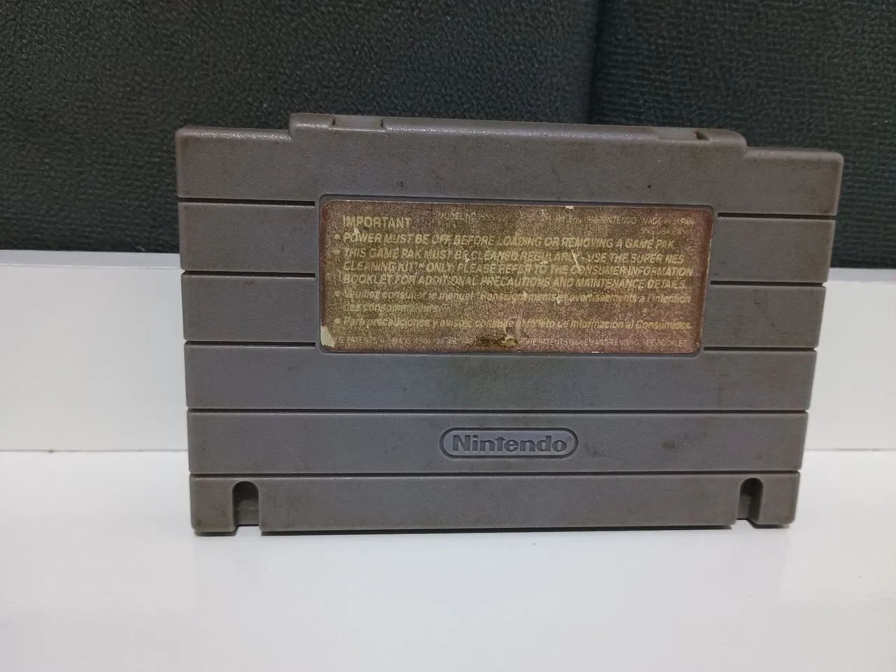 Fita Super Nintendo Cartucho 8 em 1  - Foto 2