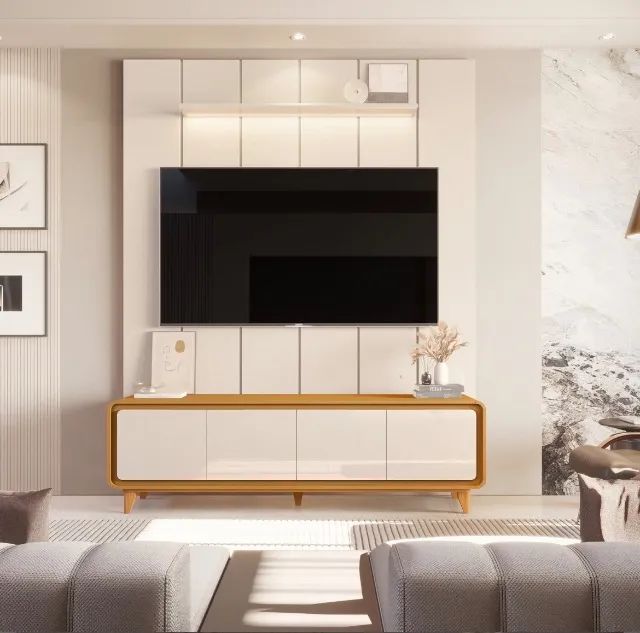 Painel com Rack Essenza 188 - Foto 2
