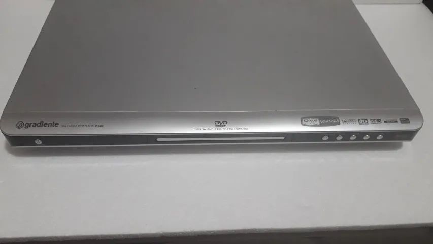 DVD Player Gradiente D-680 Multimídia - Com Controle Remoto Original
