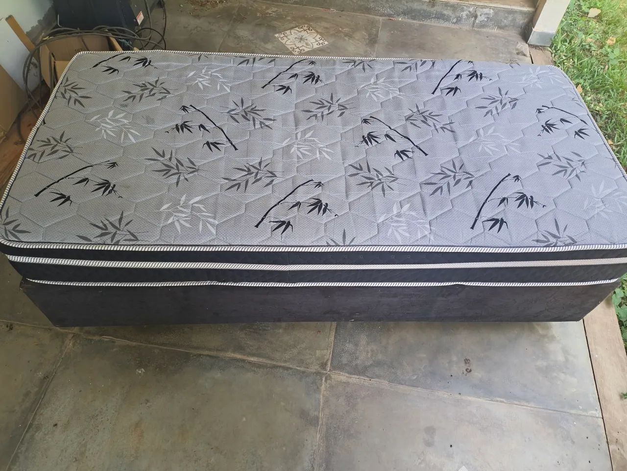 Cama box solteiro com colchão molas ensacadas - Foto 3