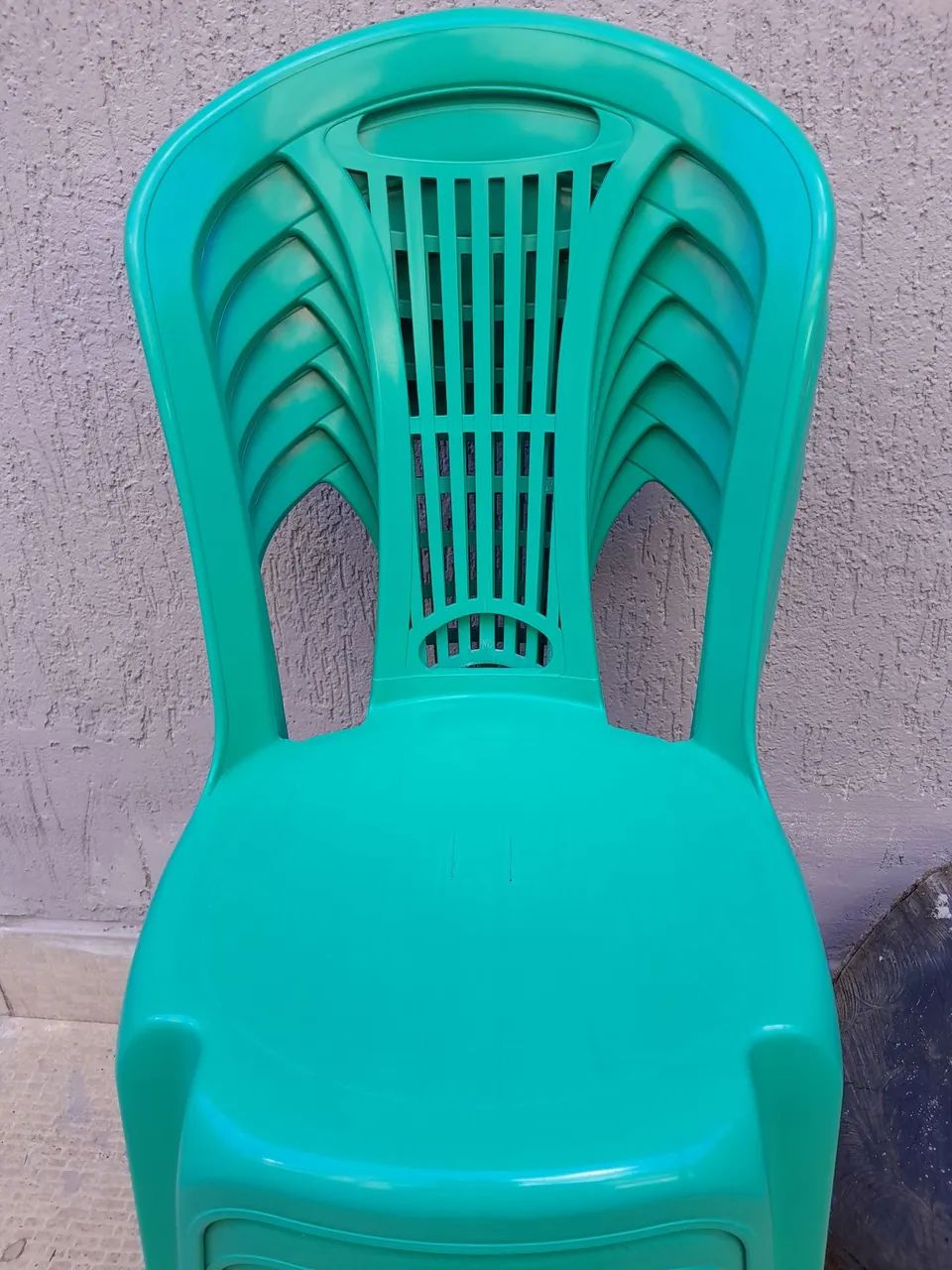Conjuntos de cadeiras plásticas verde
