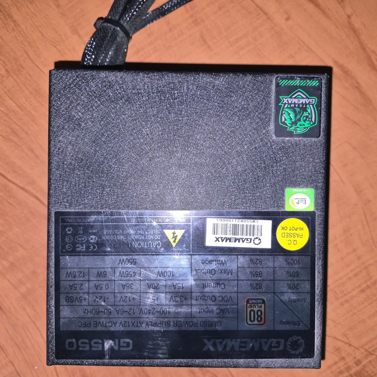 Fonte Gamemax GM550 - Foto 4