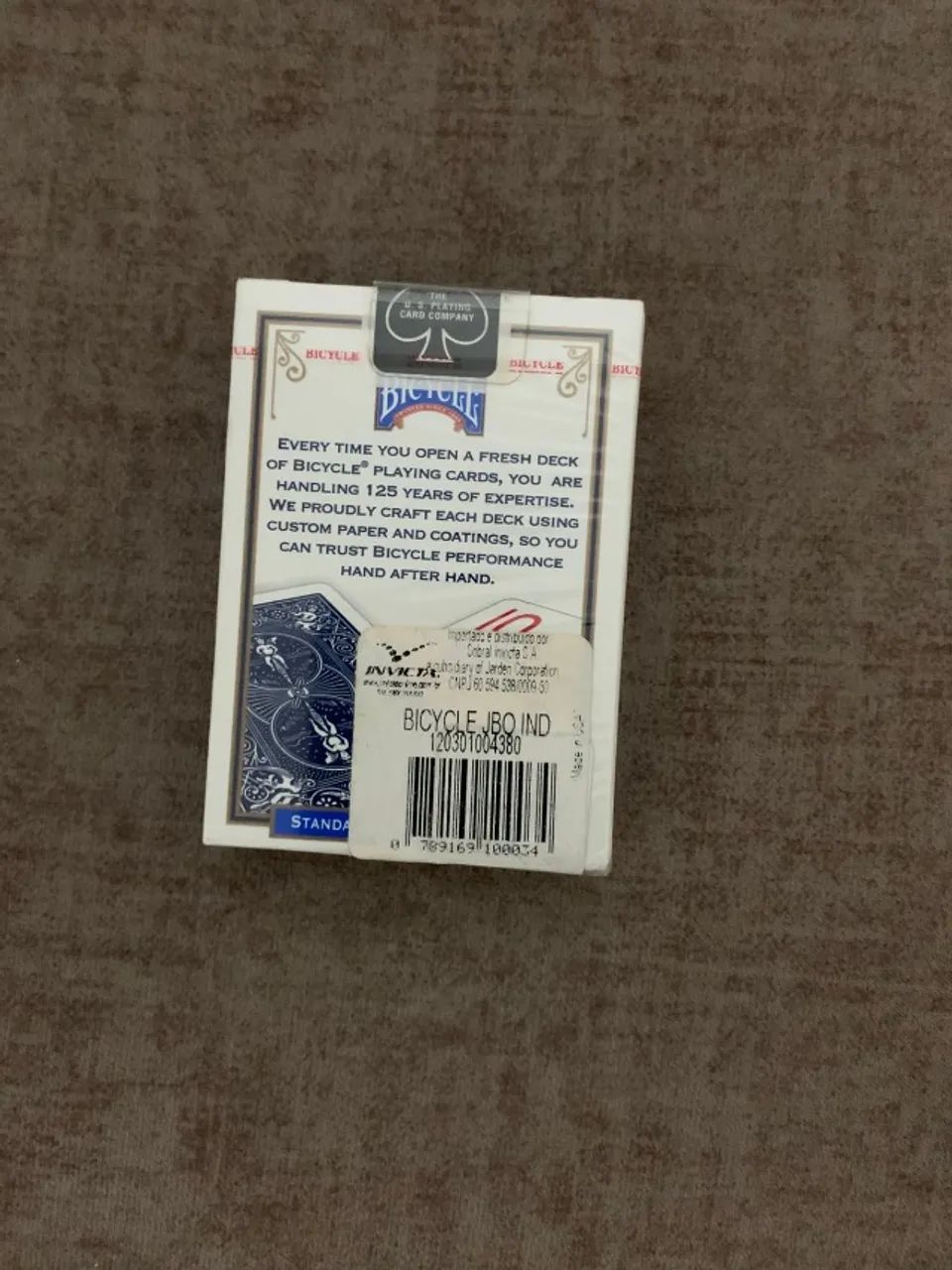 Baralho Bicycle azul (LACRADO) - Foto 2