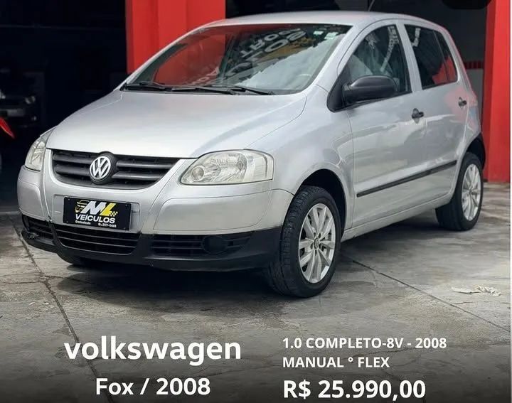 Volkswagen Fox City 1.0mi/ 1.0mi Total Flex 8V 3P 2008