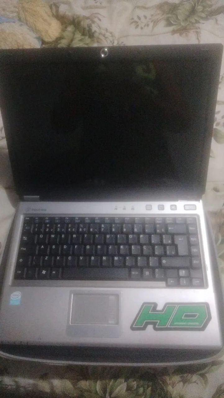 Notebook Positivo com defeito