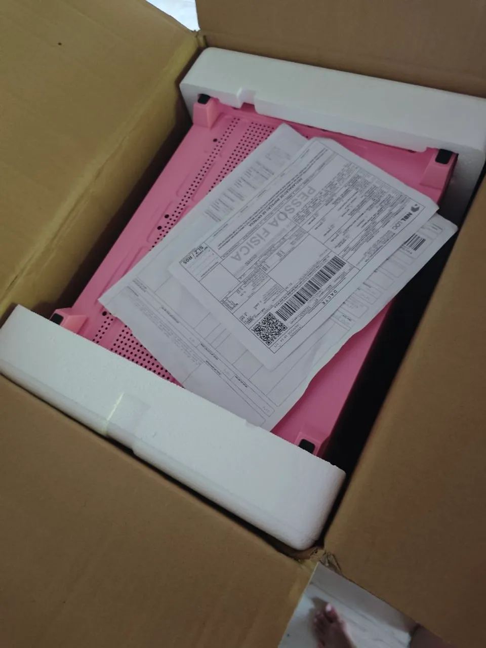 Gabinete gamer rosa nunca usado  - Foto 3
