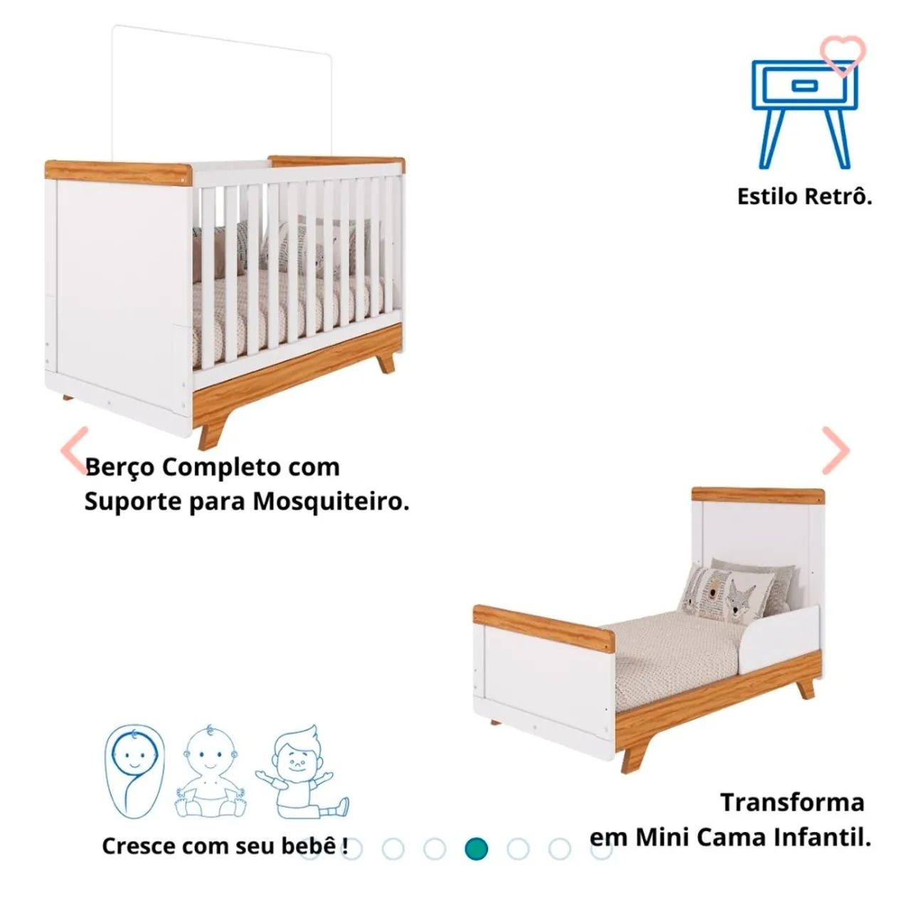 Berço em Mdf  - Foto 2