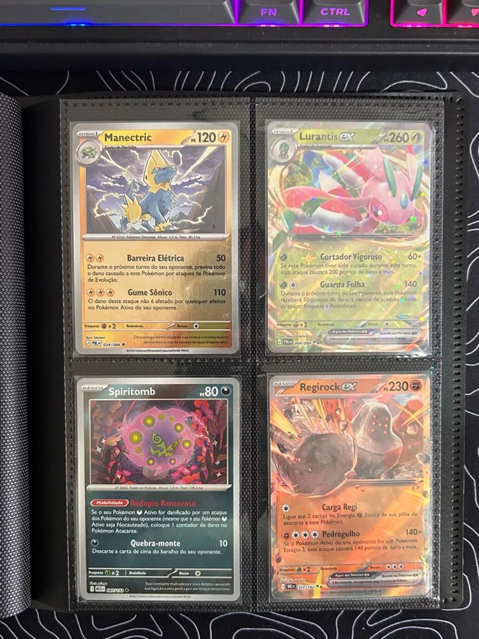 Coleção Carta Pokemon com ultra raras  - Foto 3
